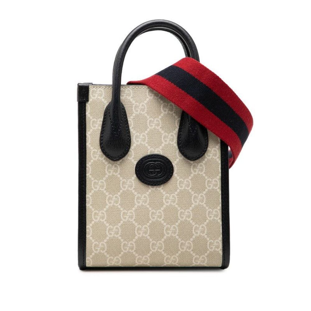 Gucci GG Supreme Mini Tote Bag